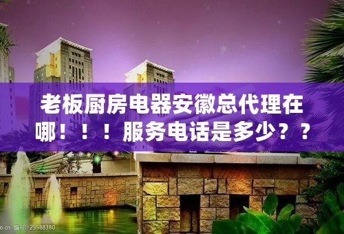 老板厨房电器安徽总代理在哪！！！服务电话是多少？？？？？紧急