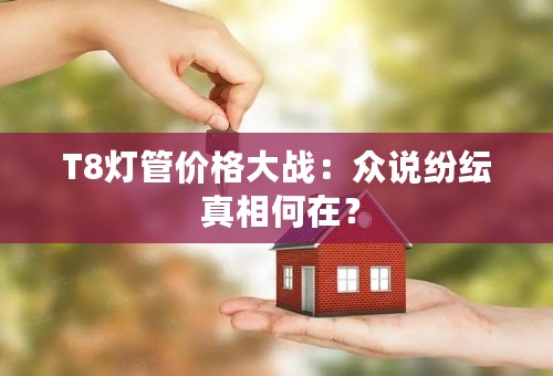 T8灯管价格大战：众说纷纭 真相何在？