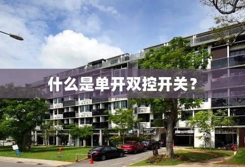 什么是单开双控开关？