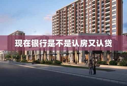 现在银行是不是认房又认贷