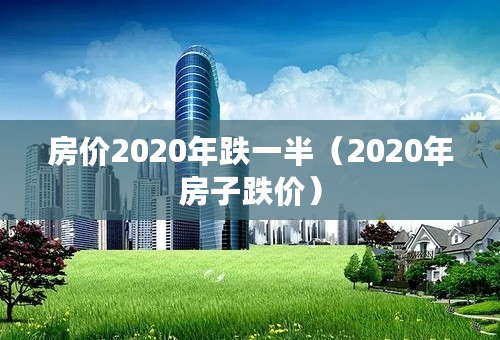 房价2020年跌一半（2020年房子跌价）