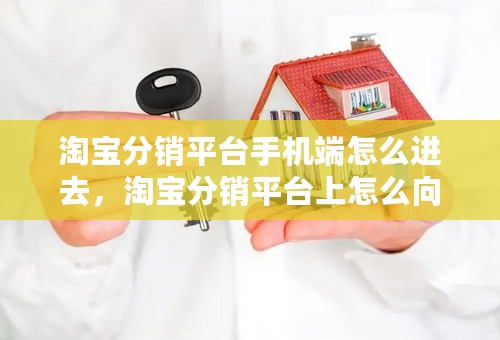 淘宝分销平台手机端怎么进去，淘宝分销平台上怎么向分销商下单