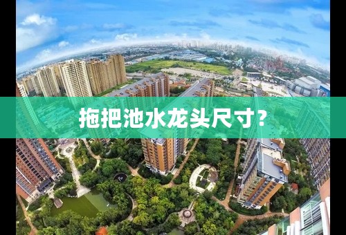 拖把池水龙头尺寸？