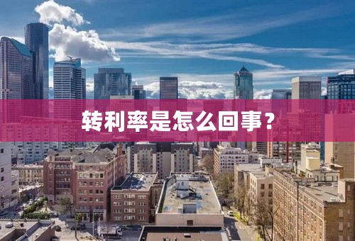转利率是怎么回事？