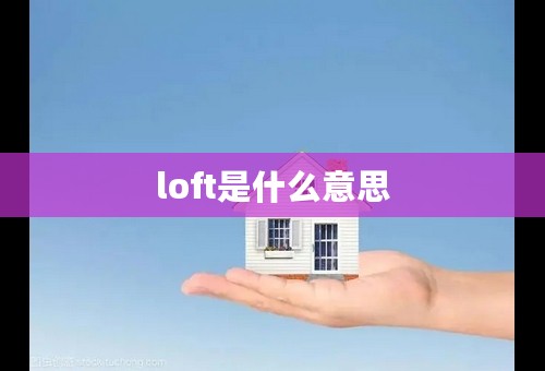 loft是什么意思