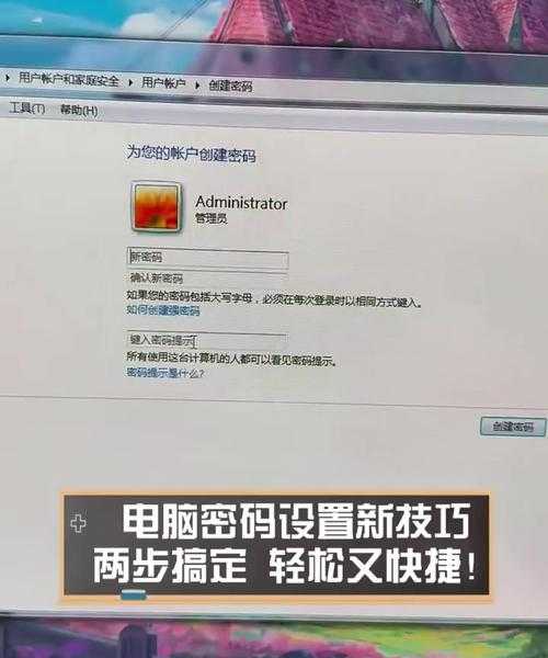 别让隐私“裸奔”！手把手教你搞定window7设置电脑密码设置密码，安全其实很简单