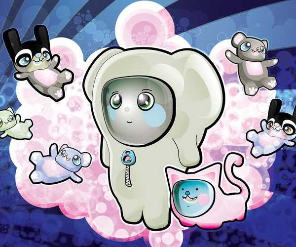 还在用默认壁纸？3分钟教你打造超萌WINDOW7桌面！