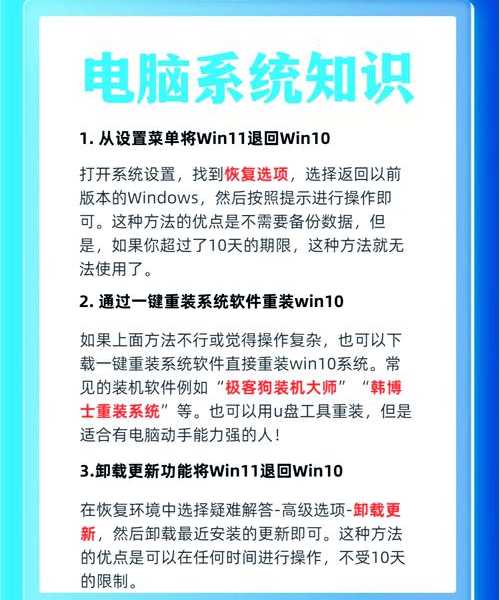 别急着升级！Windows11退化实战指南：教你如何优雅降级