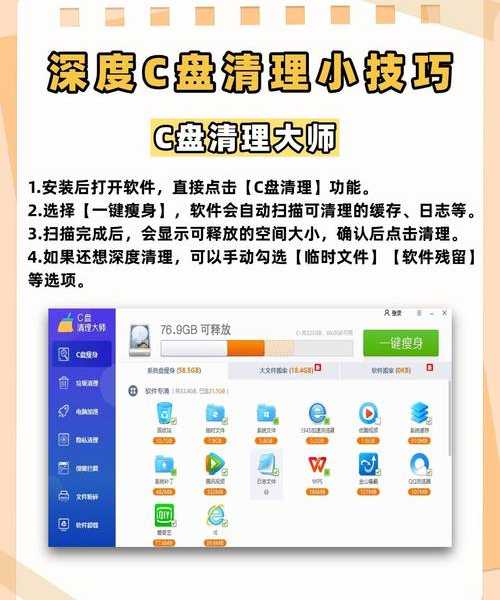 别慌！新买的电脑c盘满了windo10？老司机带你轻松“瘦身”，告别卡顿！